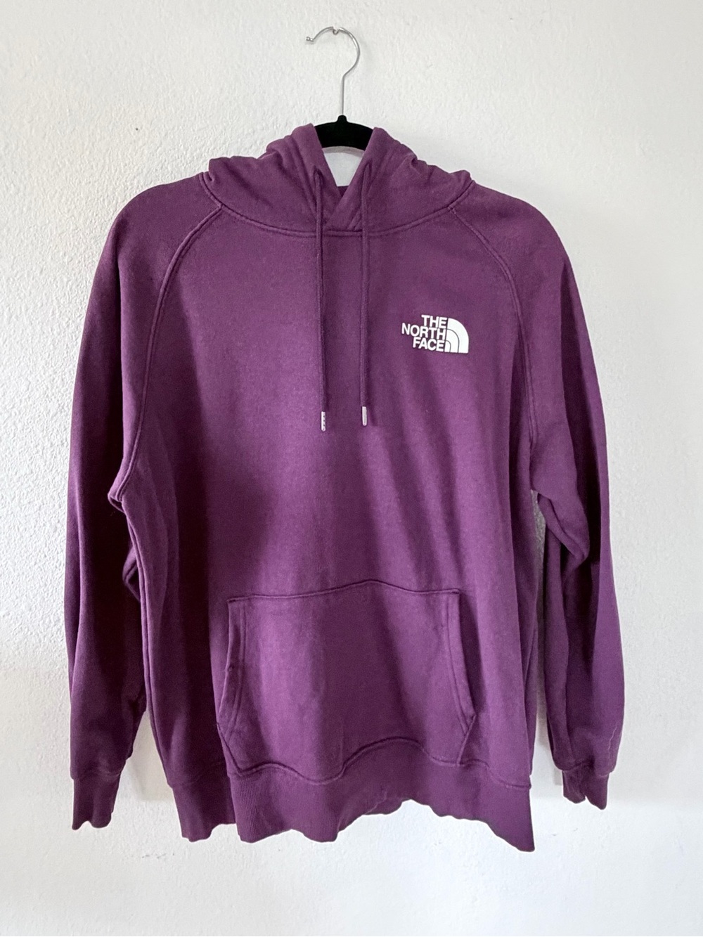 The North Face Women’s Purple Pullover Hoodie Sweatshirt L